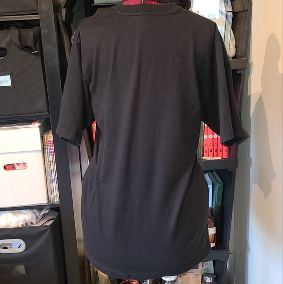 SUPREME NEW YORK TONAL EMBROIDERY LOGO TSHIRT TOP SPRING SUMMER 2018 BLACK - Picture 4 of 5